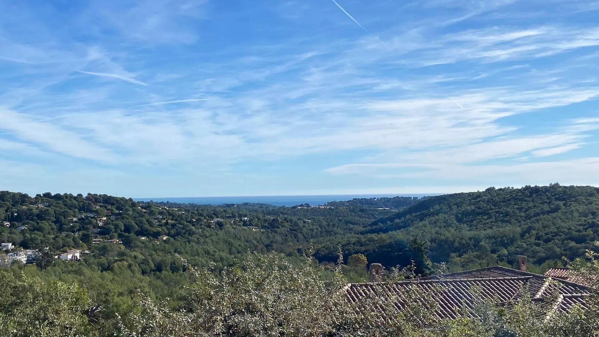 Le Cocon D'Azur Jacuzzi - Terrasse- Vue Mer- Wifi- Entierement Renove Valbonne France