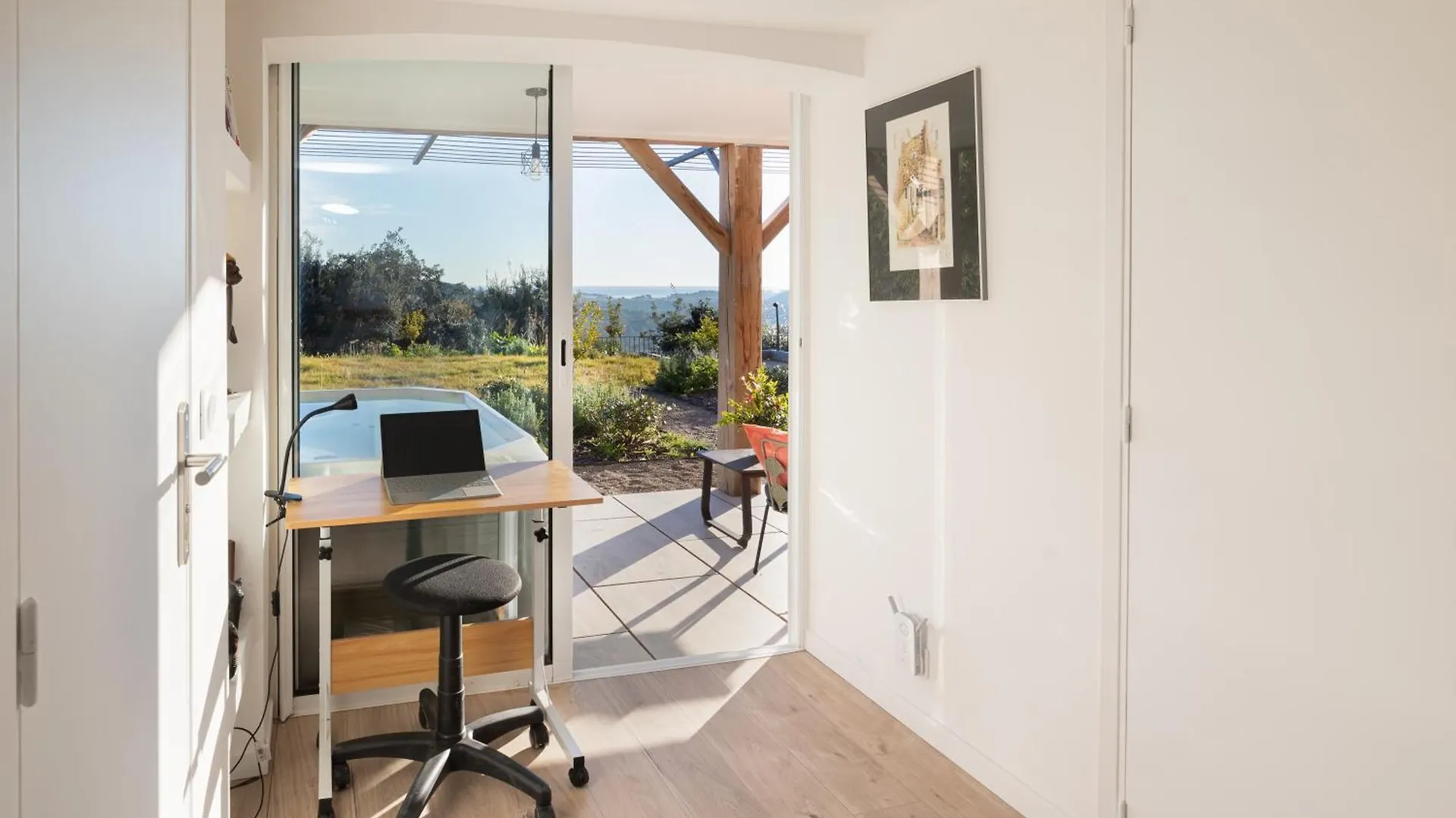 Le Cocon D'Azur Jacuzzi - Terrasse- Vue Mer- Wifi- Entierement Renove Valbonne Apartment